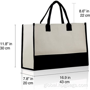 Tote Bags high quality cotton canvas tote bag Supplier